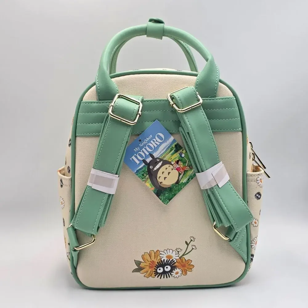 Studio Ghibli My Neighbor Totoro Soot Sprites Coin Pouch Mini Backpack New - Picture 4 of 8